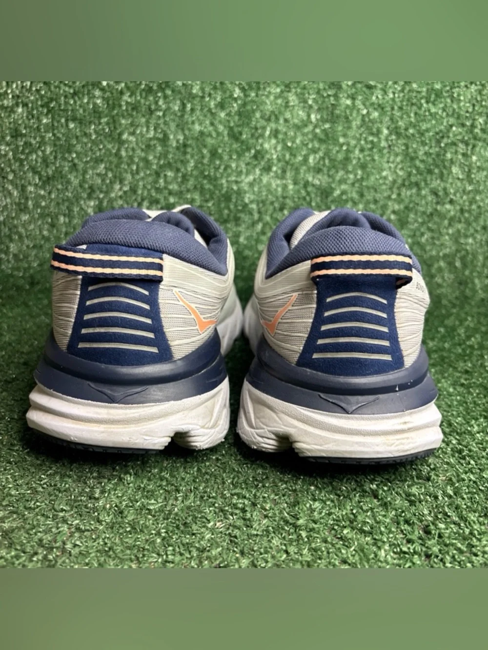 Hoka One One Bondi 7 WIDE‎ Women's Running Shoes Size 11 D Harbor Mist Sharkskin